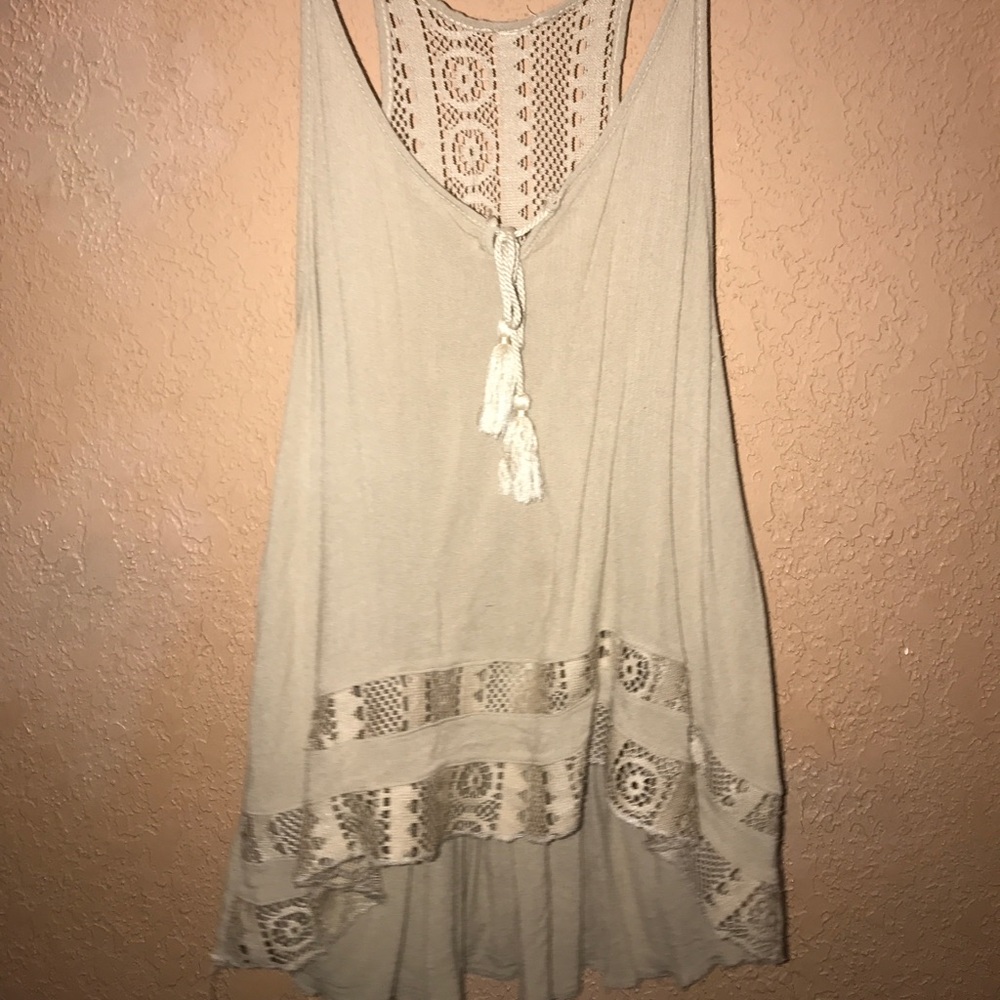 Cute knit back tank